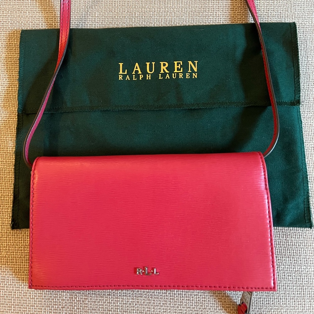 Ralph Lauren Wallet Crossbody Purse